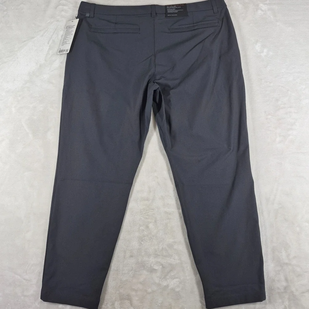 Lululemon Slim-Fit ABC Trouser Pants Men's 40x30 Gray Warpstreme LM5AQYS NWT